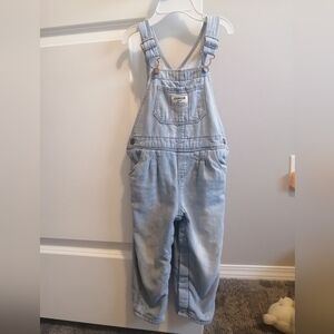 Oshkosh lined Denim Overalls 24 m